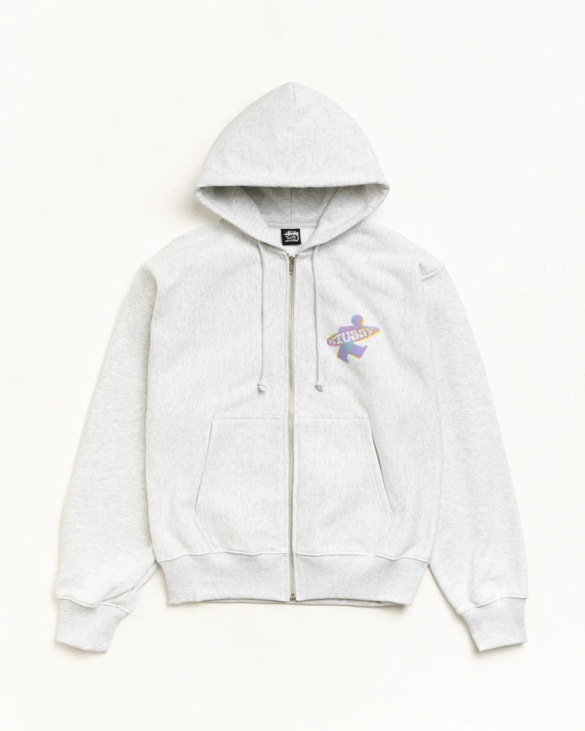 STUSSY DOT SURF PUFF PRINT ZIP HOODIE