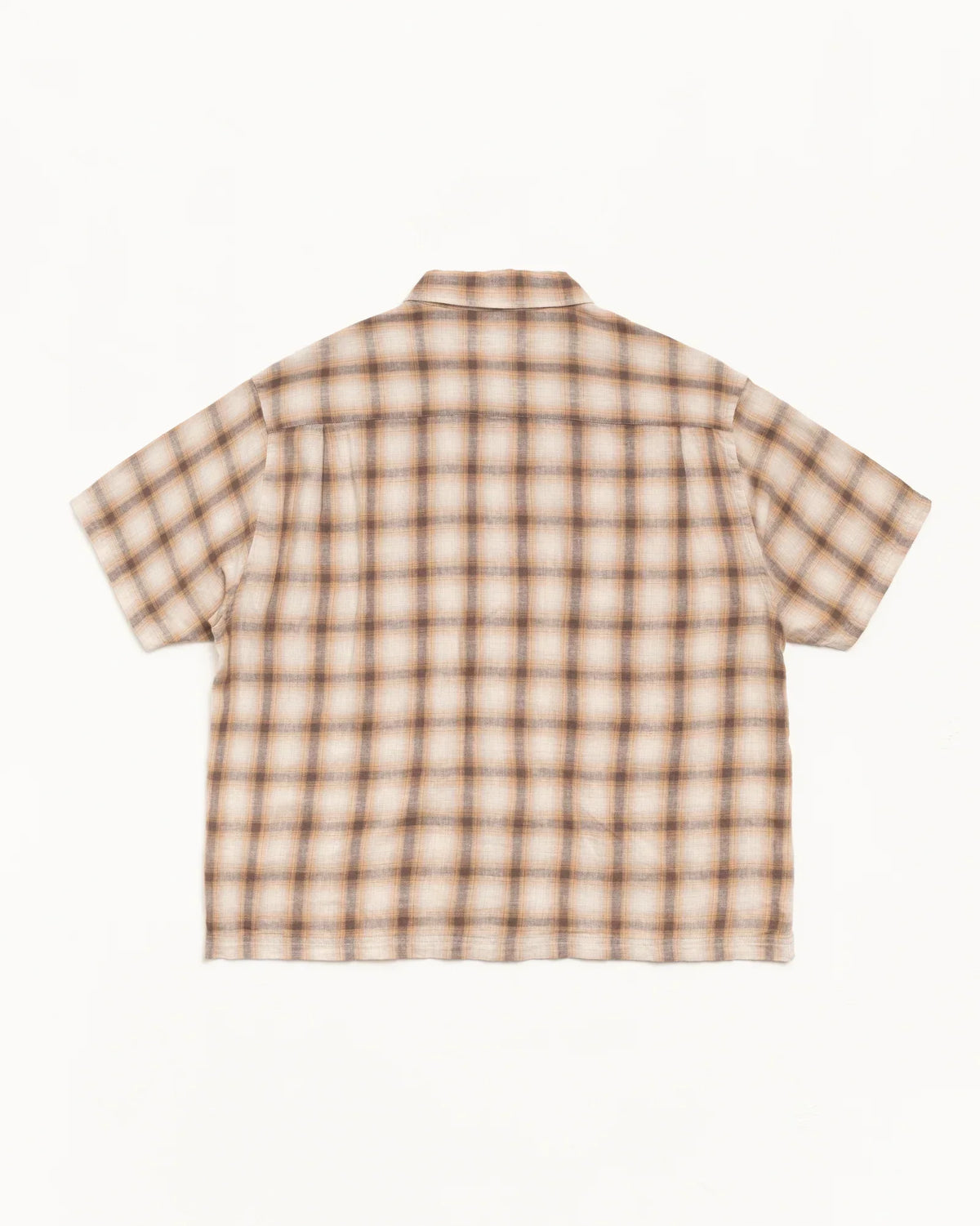 STUSSY LIAM SS PLAID SHIRT