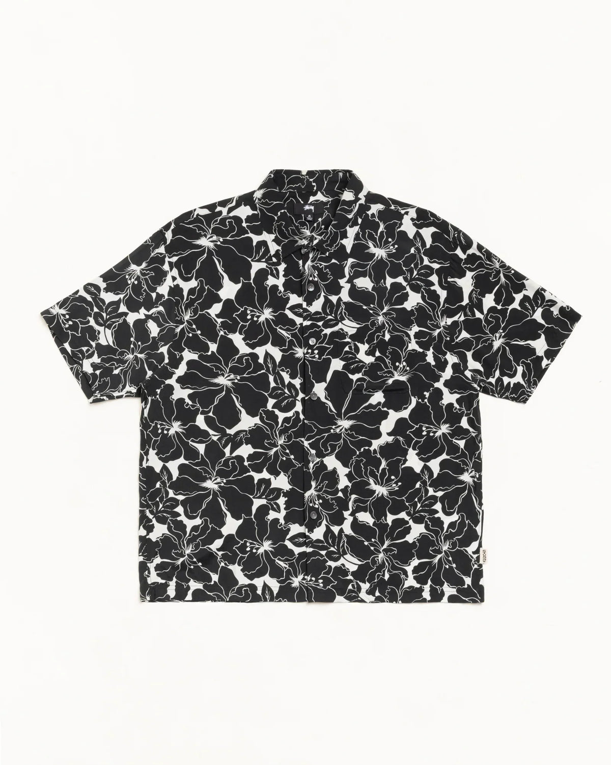 STUSSY FLORAL HAWAIIAN SHIRT