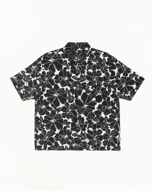 STUSSY FLORAL HAWAIIAN SHIRT