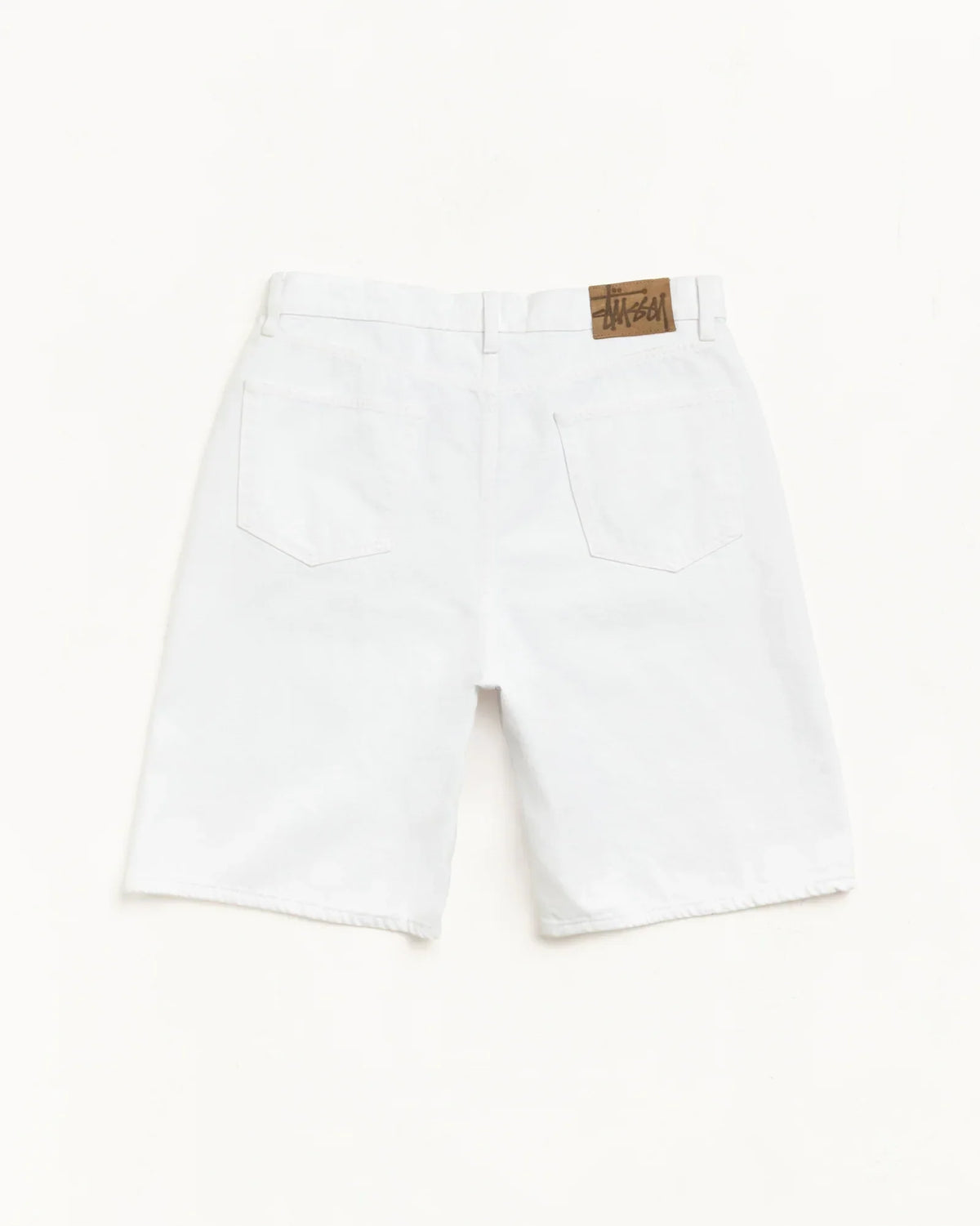 STUSSY BIG OL' SHORT DENIM WHITE