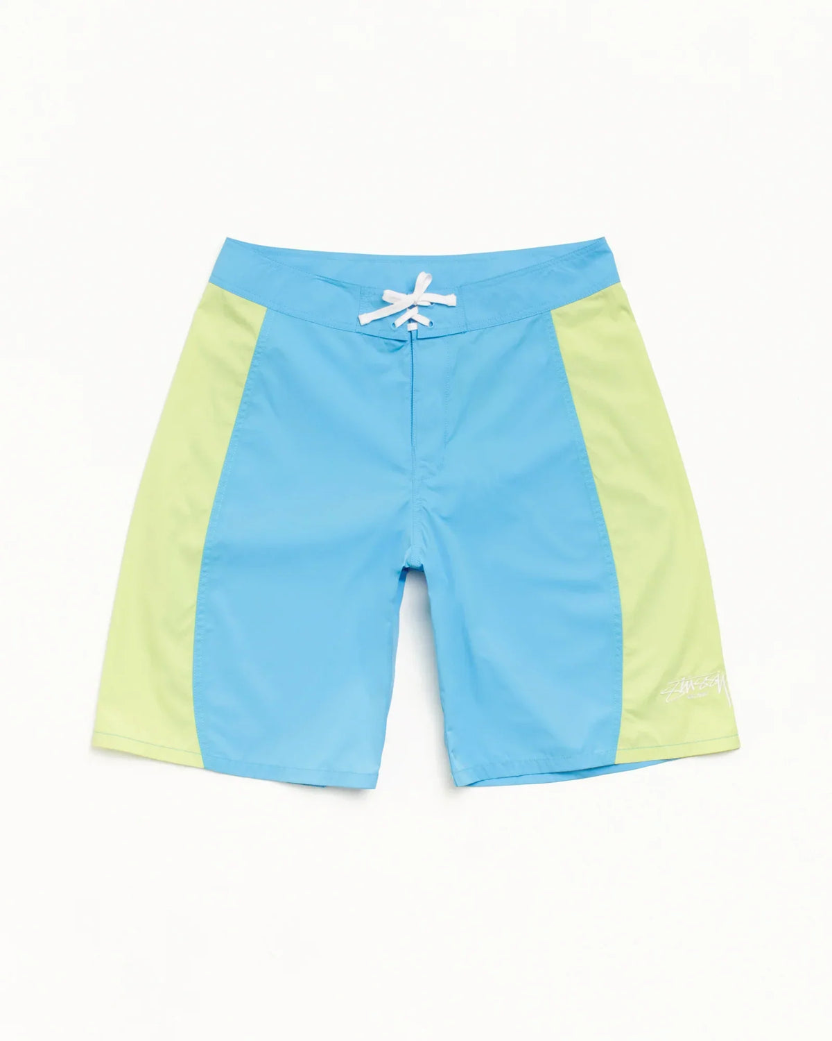 STUSSY CURVED PANEL BOARD SHORT LIGHT BLUE