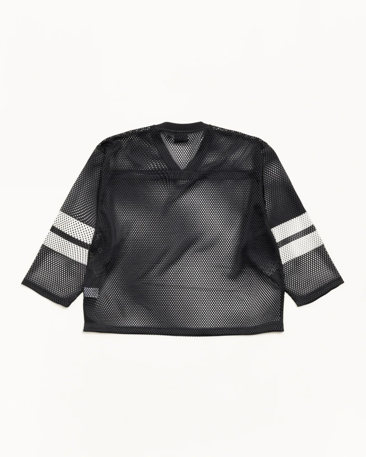 STUSSY TRUCKER TEAM JERSEY BLACK