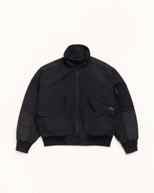 STUSSY MOCK NECK FLIGHT BOMBER