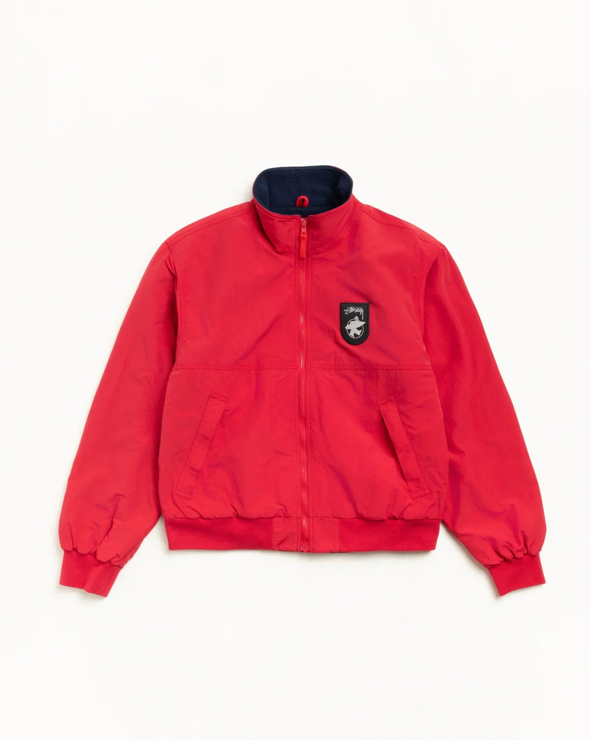 STUSSY POLAR FLEECE LINED JACKET
