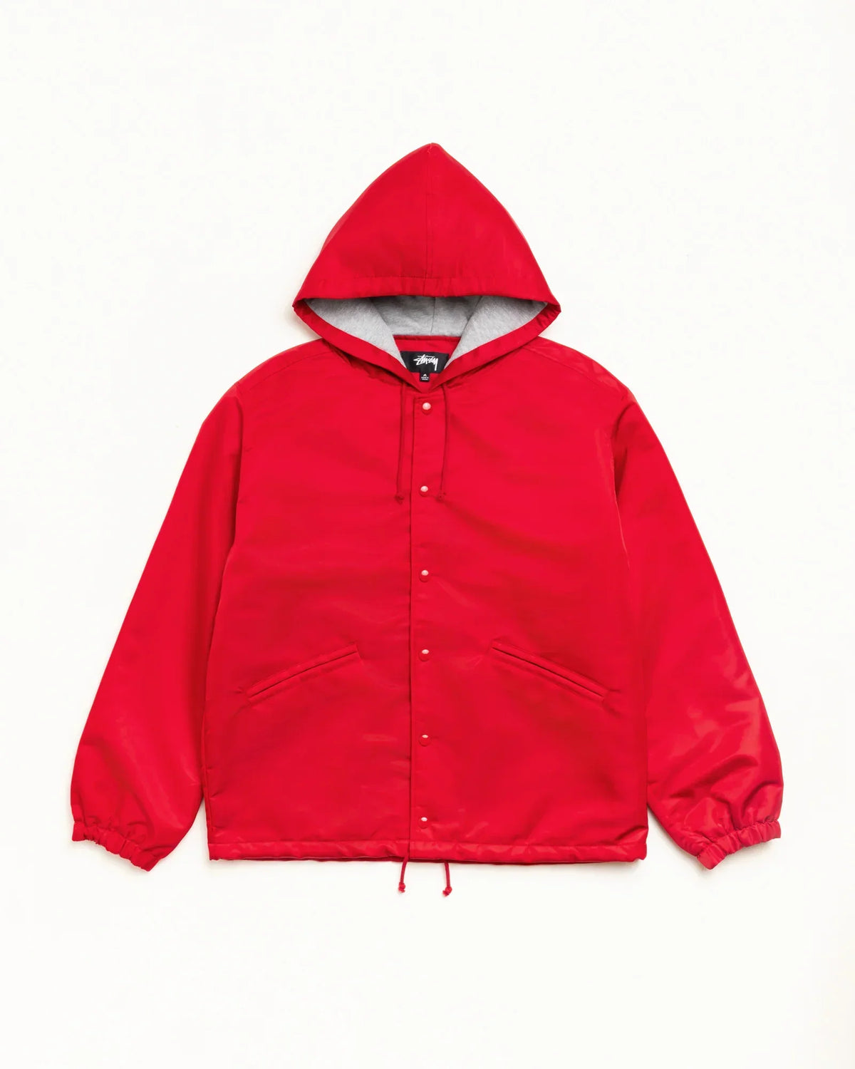 STUSSY HOODED COACHES JACKET