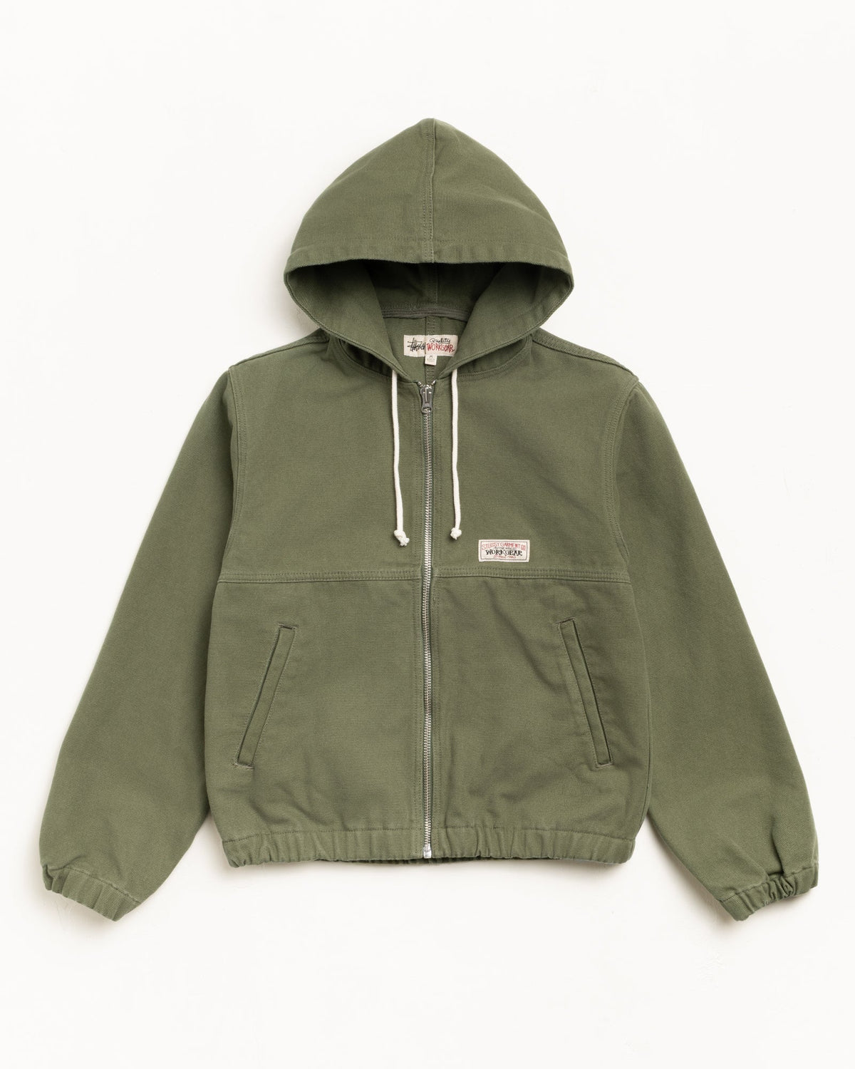 STUSSY WORK JACKET UNLINED CANVAS