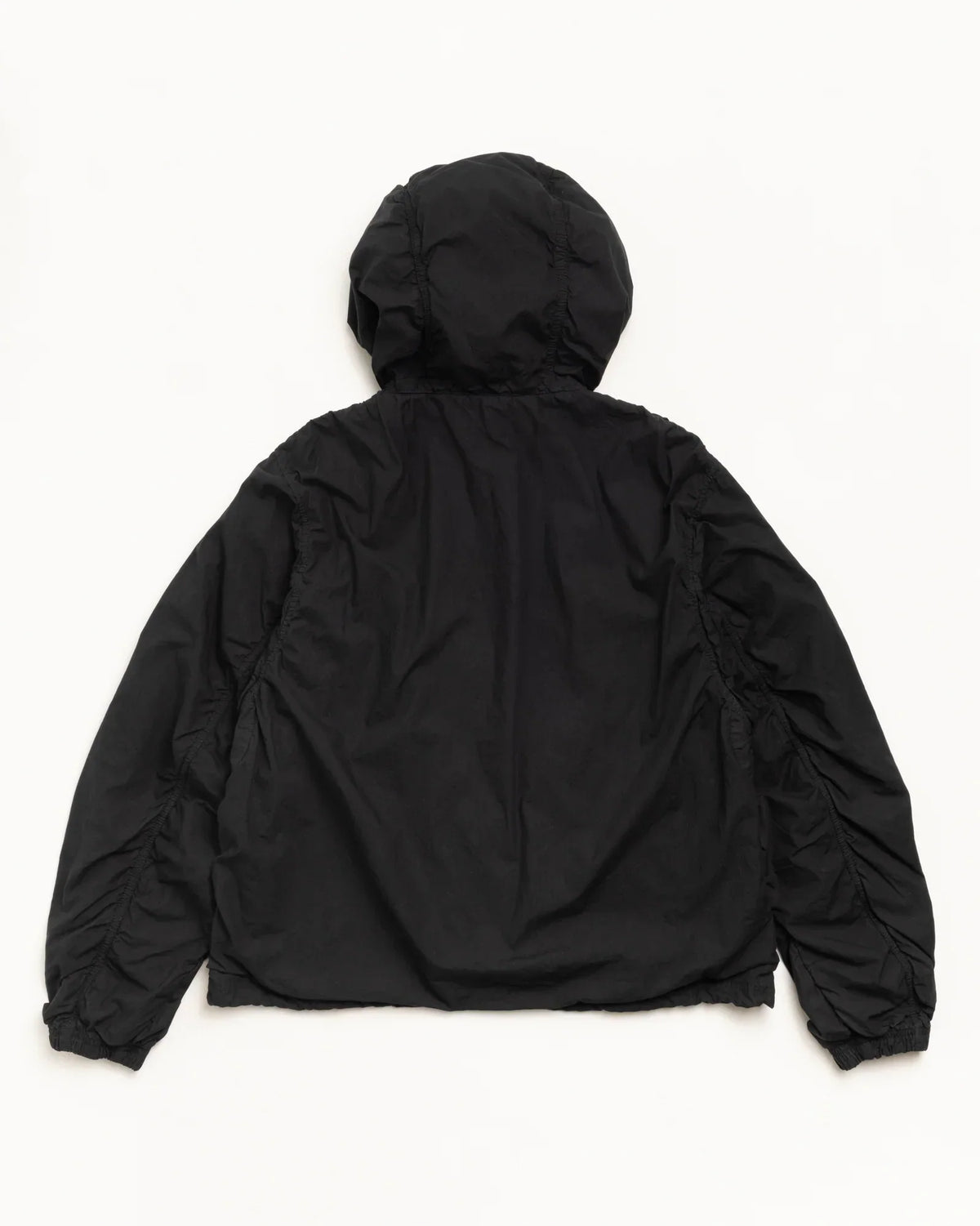 STUSSY DOUBLE COTTON HOODED JACKET