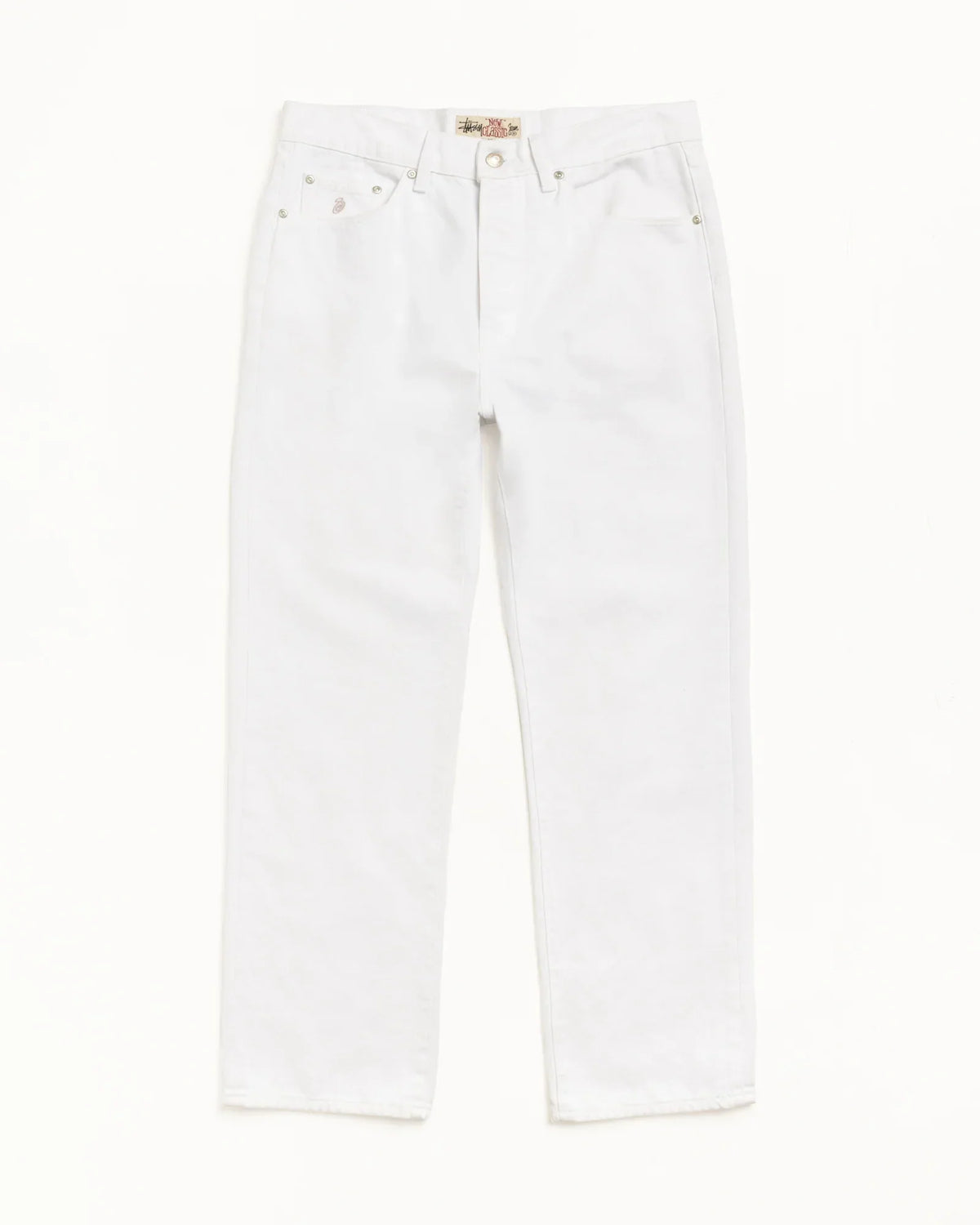 STUSSY NEW CLASSIC JEAN DENIM WHITE