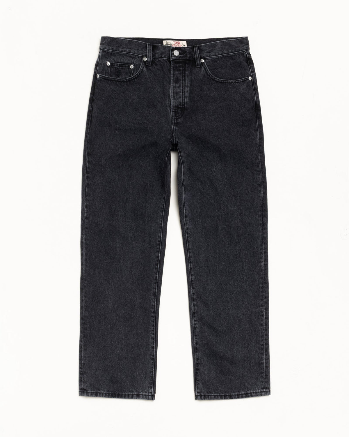 STUSSY NEW CLASSIC JEAN DENIM VINTAGE BLACK