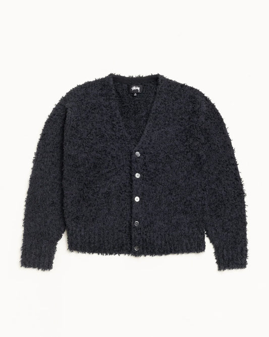 STUSSY TEXTURED CARDIGAN