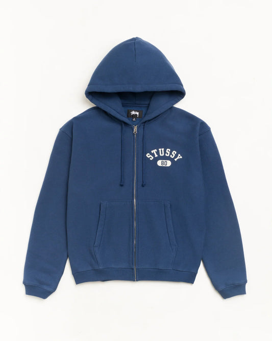 STUSSY VARSITY ZIP HOODIE
