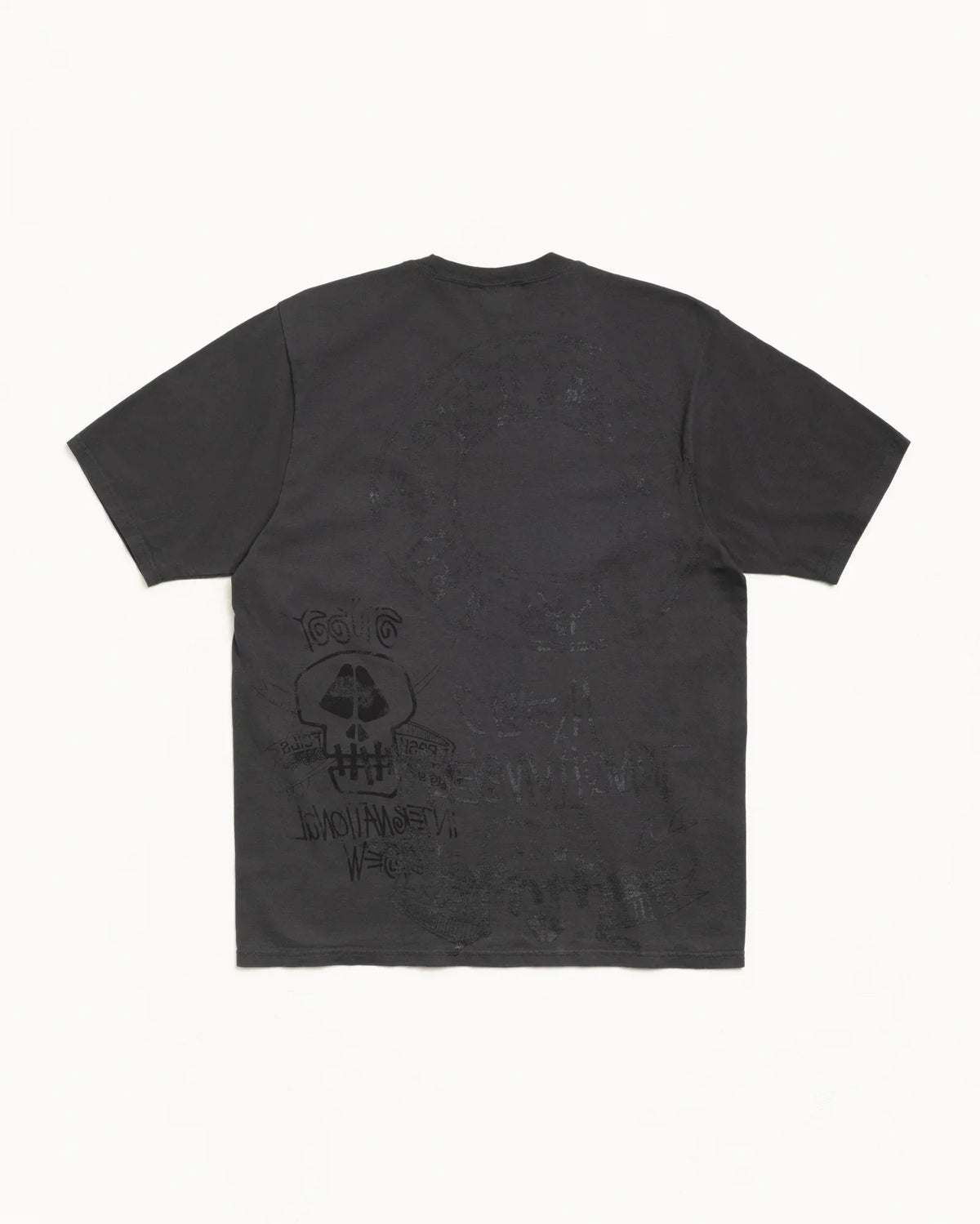 STUSSY SKULLS TEE PIGMENT DYED