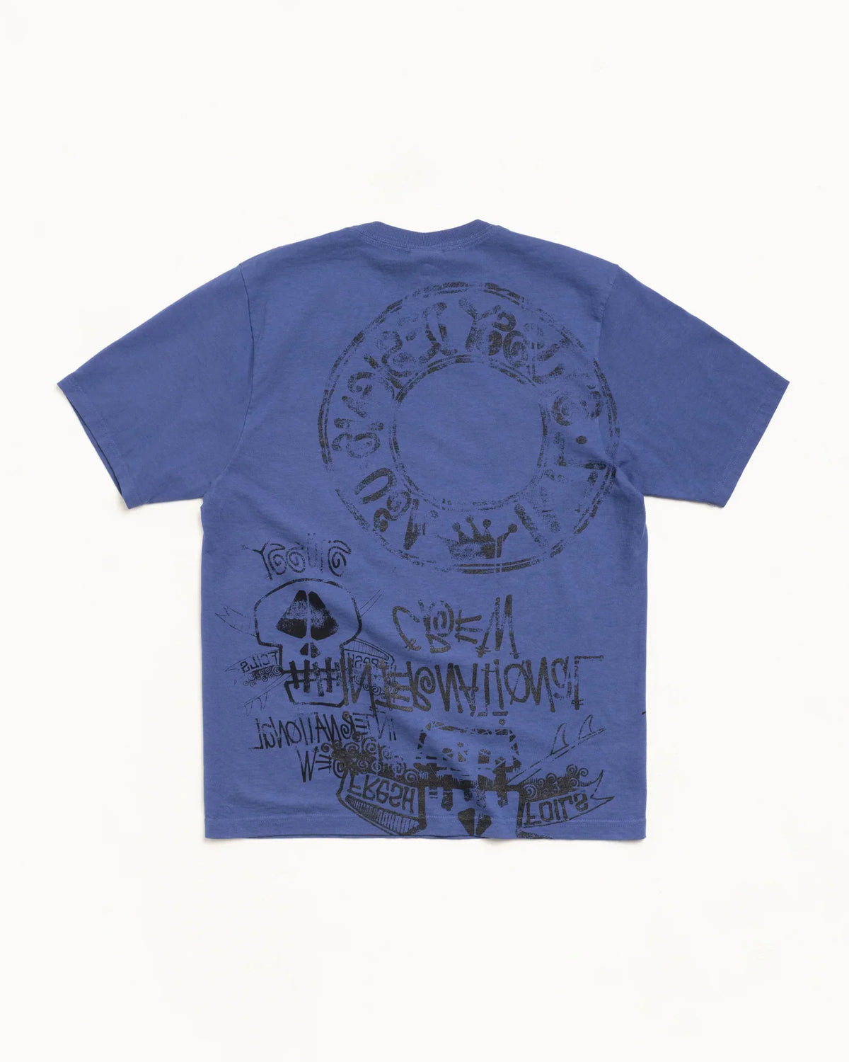 STUSSY SKULLS TEE PIGMENT DYED