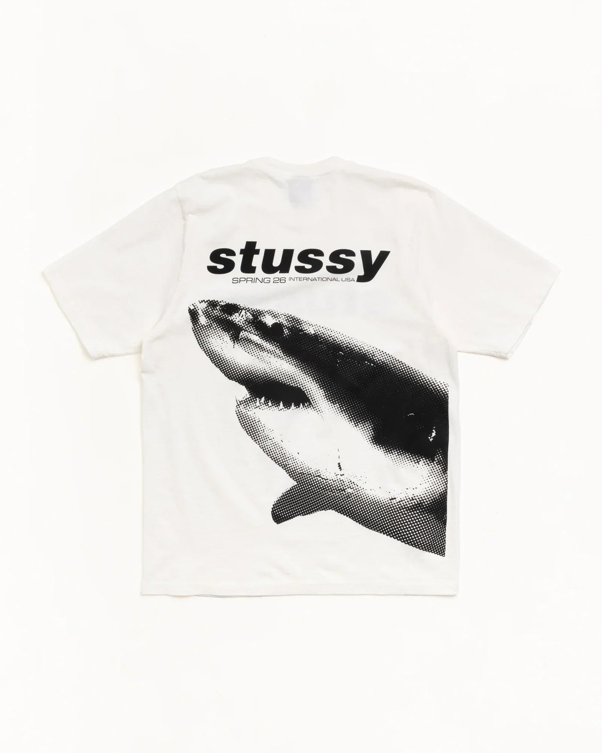 STUSSY SHARK TEE PIGMENT DYED