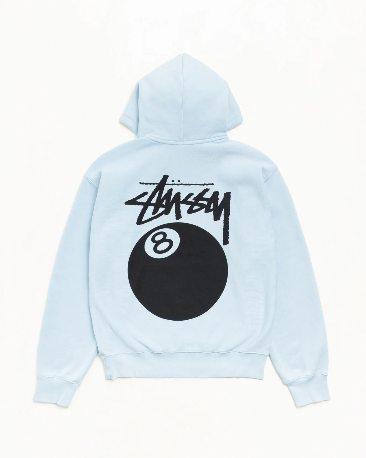 STUSSY 8 BALL HOODIE GARMENT DYED