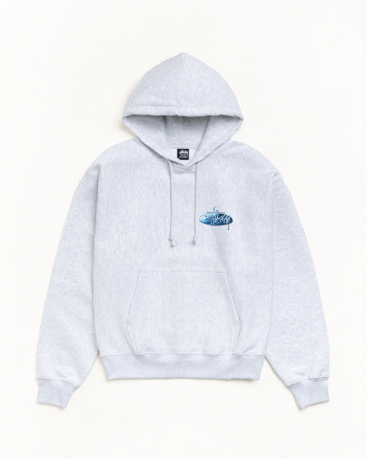 STUSSY WAVE OVAL HOODIE