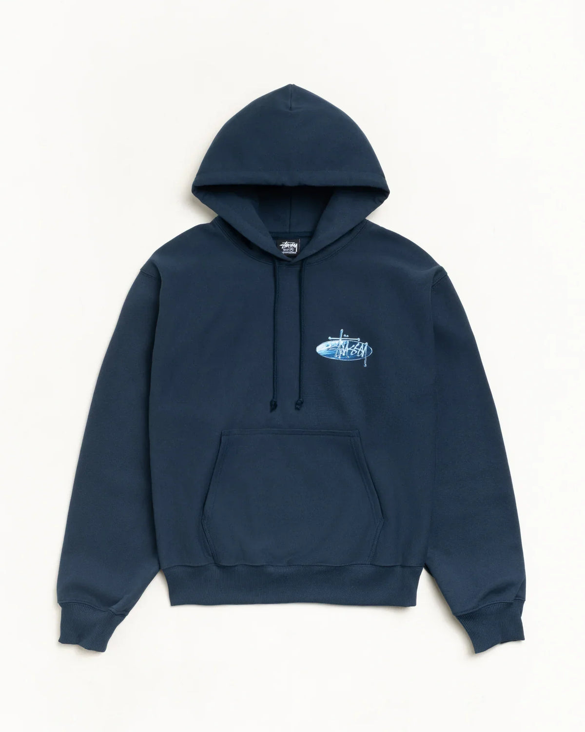 STUSSY WAVE OVAL HOODIE