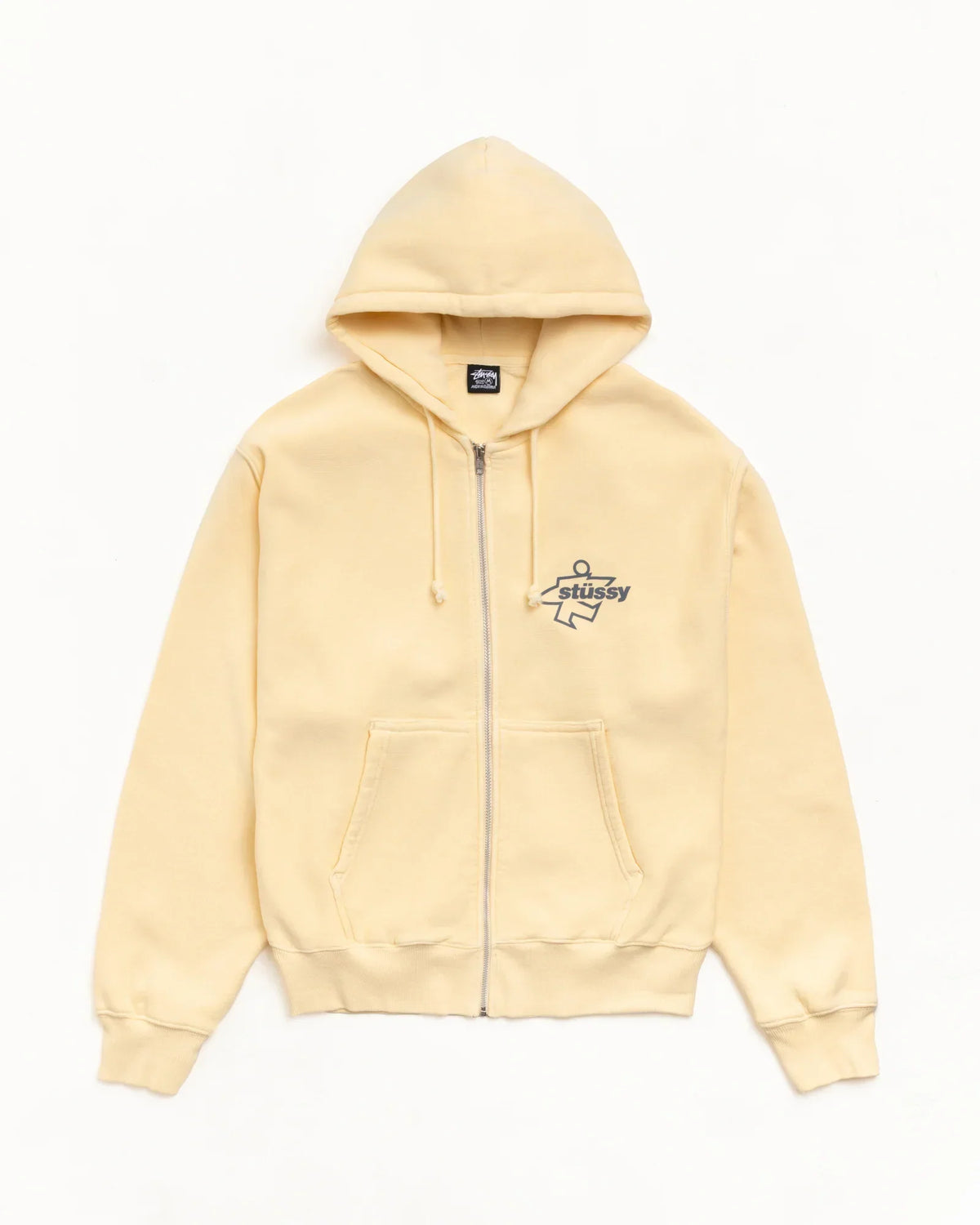STUSSY SURF SIZE ZIP HOODIE