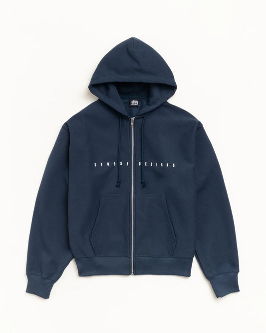 STUSSY S BOX ZIP HOODIE