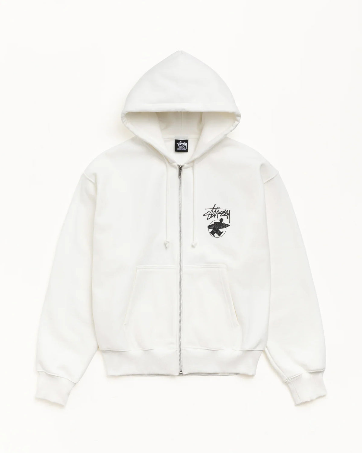 STUSSY LONG HAUL ZIP HOODIE