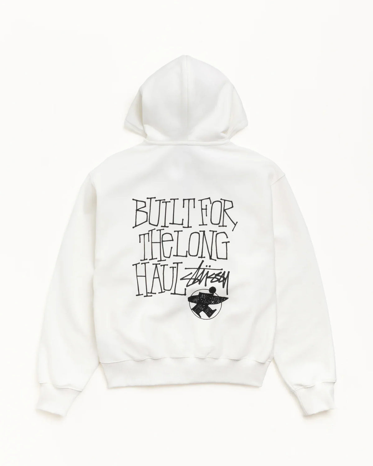 STUSSY LONG HAUL ZIP HOODIE