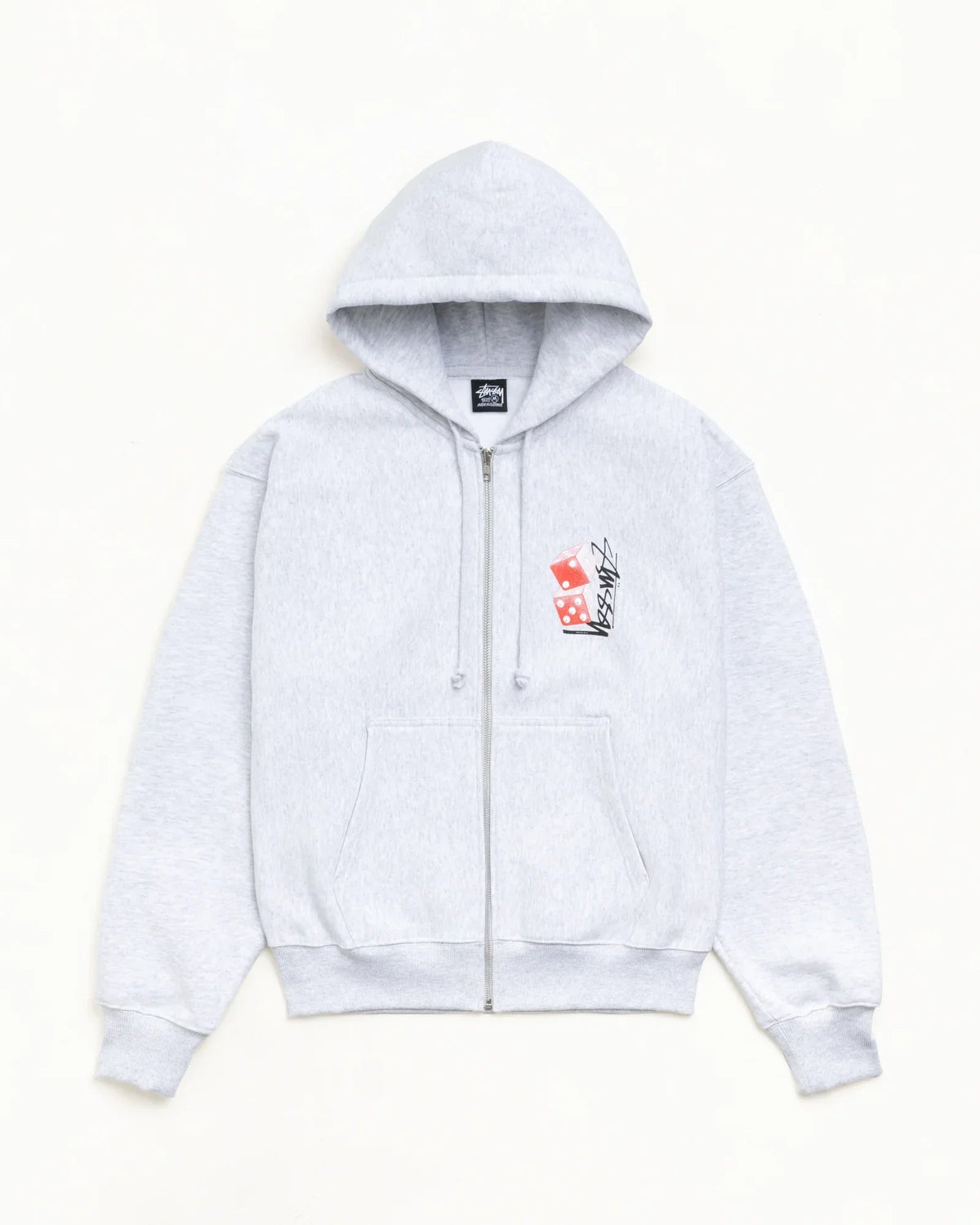 STUSSY TALL DICE ZIP HOODIE
