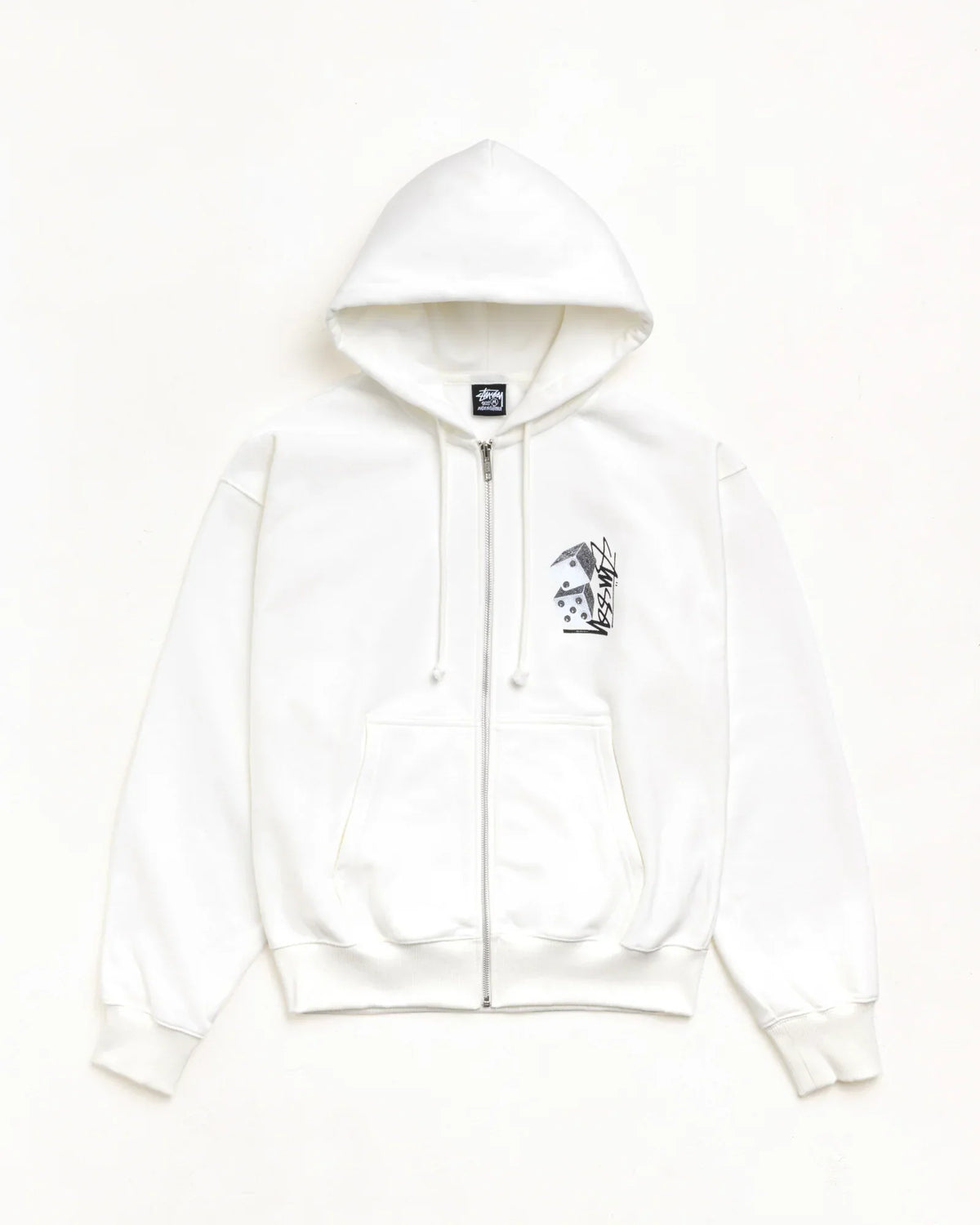 STUSSY TALL DICE ZIP HOODIE