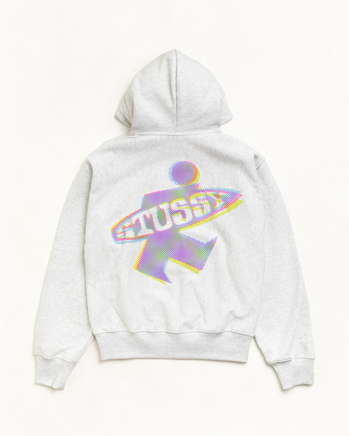 STUSSY DOT SURF PUFF PRINT ZIP HOODIE