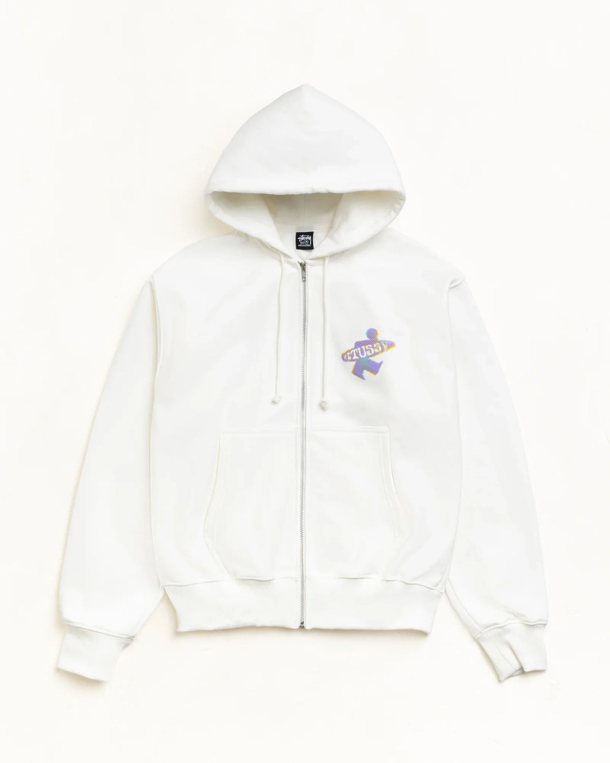 STUSSY DOT SURF PUFF PRINT ZIP HOODIE
