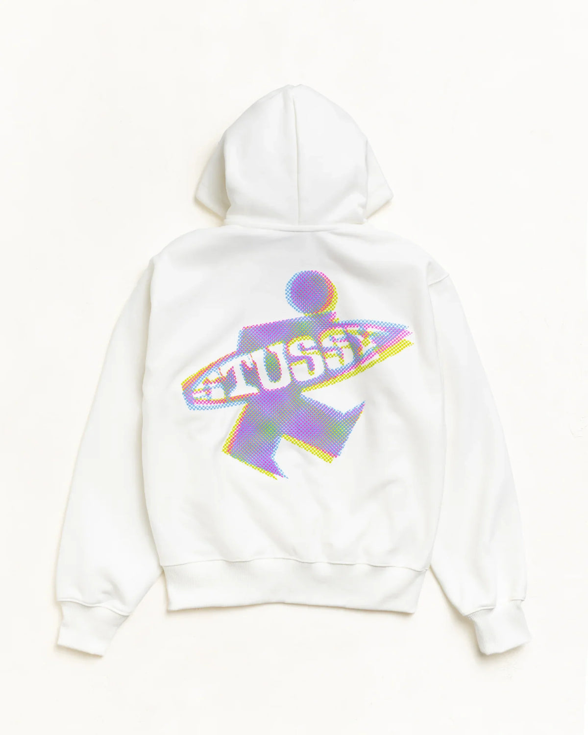 STUSSY DOT SURF PUFF PRINT ZIP HOODIE